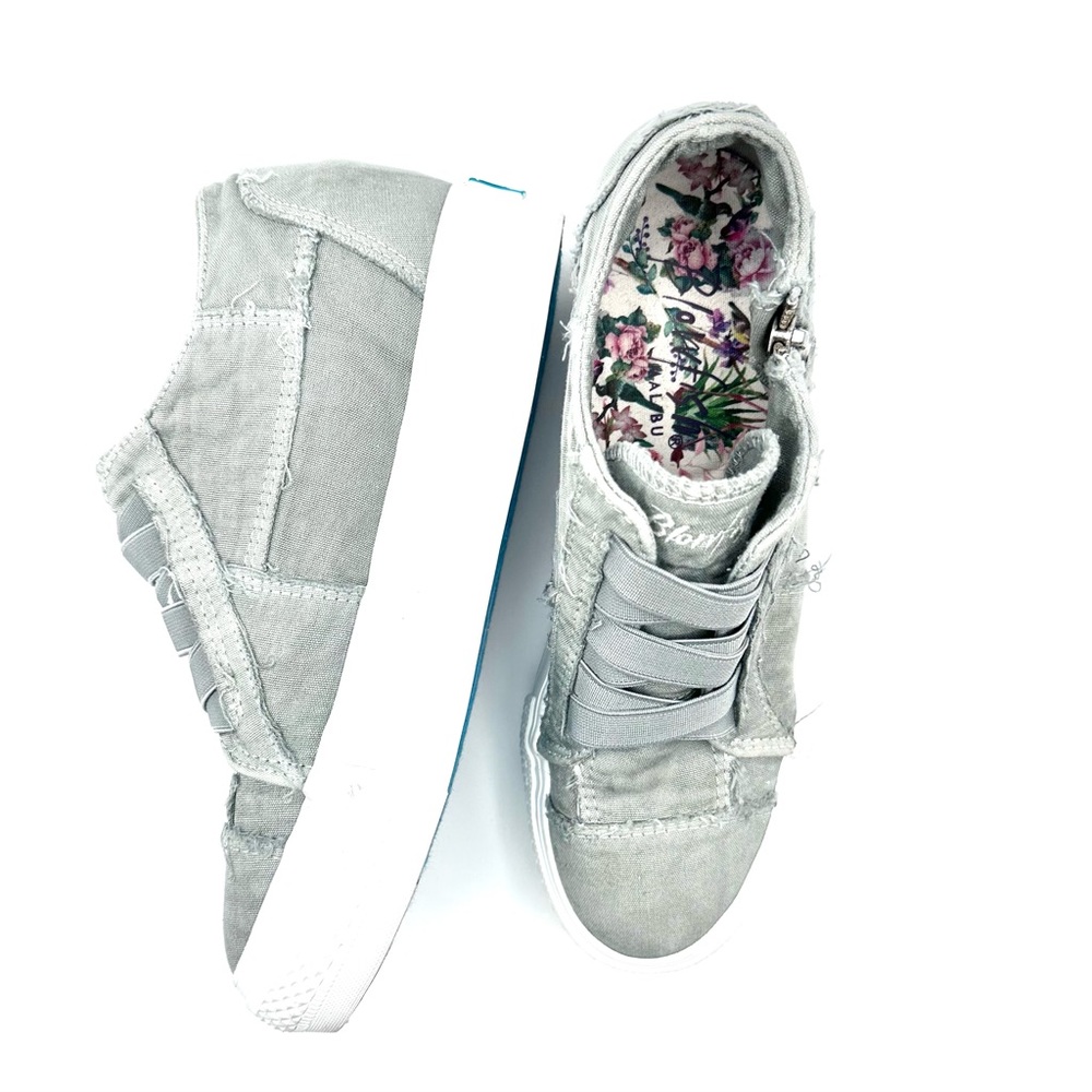 Blowfish Mamba Malibu Sneaker Size 8.5 Womens Gray